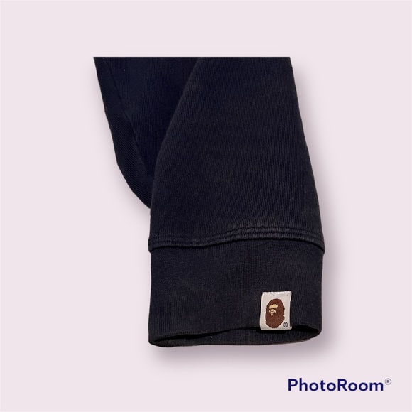 Bape Vintage Wash Hoodie Navy - Picture 6 of 9